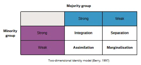 Figure 3: Two-dimensional Identity Model (John W. Berry)